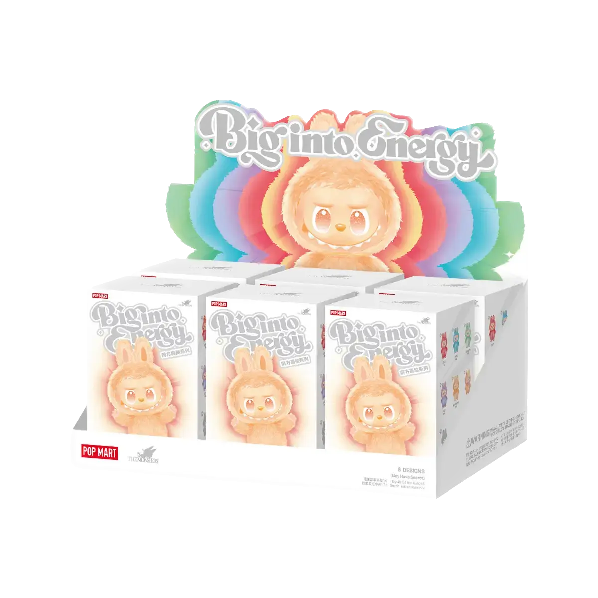 Labubu Big Into Energy – ID (Grey) - Secret Edition POPMART